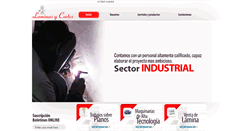Desktop Screenshot of laminasycortes.com